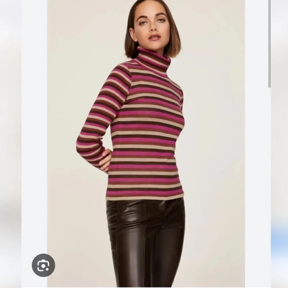 Alice Striped Turtleneck by Toccin NWY XS
